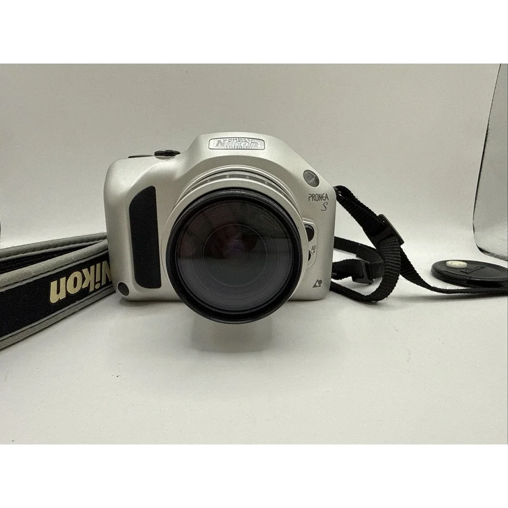 Nikon Pronea S Film Camera APS Silver SLR with Nikon 30-60mm Lens